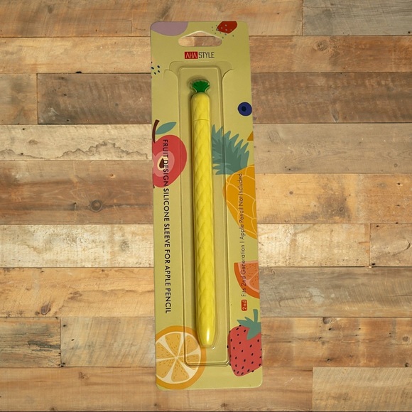 AhaStyle iPencil Case Sleeve Fruit Design Silicone Soft Protective Cover - Picture 3 of 5